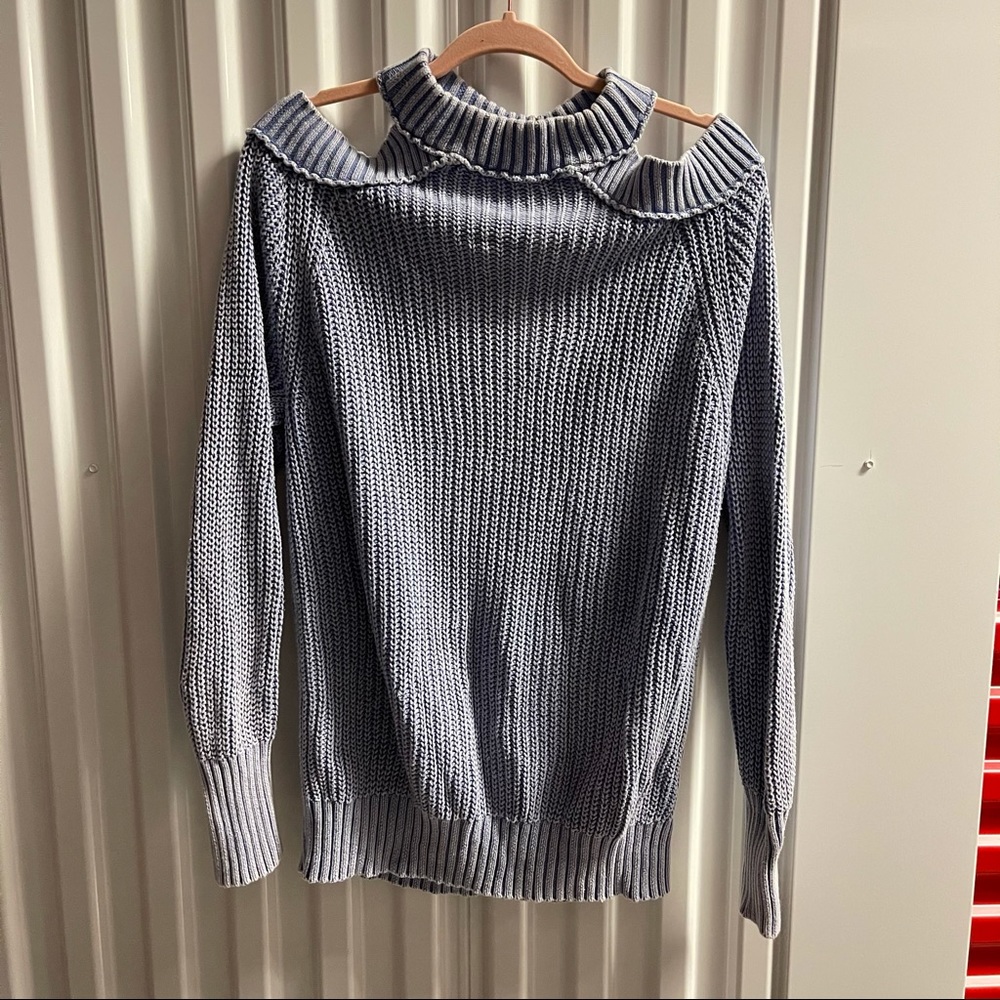 Cold shoulder Free People sweater